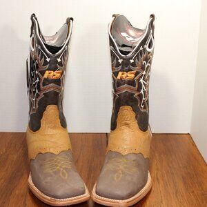 New In Box Rancho Semental Men’s Square Toe Western Boots.